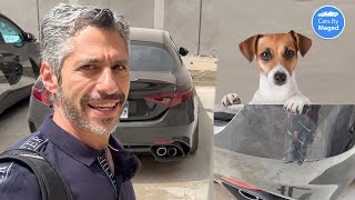 افلام الحماية - عيوب و مميزات | The QV was attacked by a dog ! كلب هاجم العربية هاها #carsbymaged