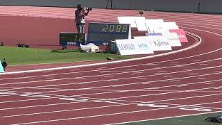 第70回全日本実業団対抗陸上競技選手権大会 男子200m 決勝