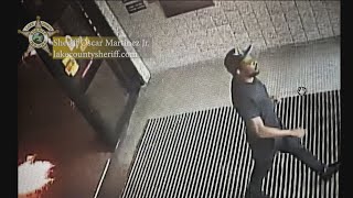 Video shows man starting fire in Lake County jail lobby