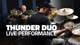 tHUNder Duo Live Performance - Drumeo
