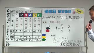 ＧＷ特選　スポーツ報知杯　優勝戦第１２Ｒ展望番組（報知予想）