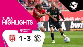 Hallescher FC - SV Elversberg | Highlights 3. Liga 22/23
