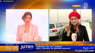 Jovana Joksimović očitala lekciju novinarki na Prvoj televiziji