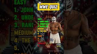 Step Into the Ring! Can You Guess These WWE Superstars 💪🔥 #trivia #quiz #wwe