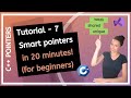 SMART POINTERS in C++ (for beginners in 20 minutes)