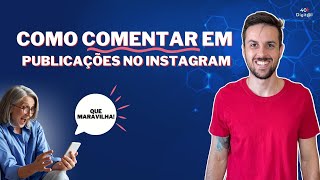 Como comentar publicações no Instagram