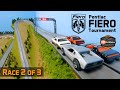 Pontiac Fiero Tournament (Race 2 of 3) Downhill Diecast Racing