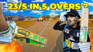 Chasing Down LOW SCORE Total After HUGE Batting Collapse! GoPro Cricket Pakistan