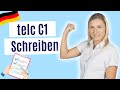 Die C1-Prüfung Schreiben: telc Modelltest