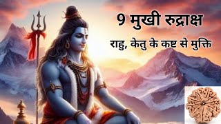 9 मुखी रुद्राक्ष: केतु का महा उपाय। ज्ञान, गुप्त शक्ति, सफलता देने वाला। धारण विधि, मंत्र, लाभ।
