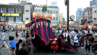 平成２２年　石岡のおまつり　（常陸國総社宮大祭）　幌獅子披露