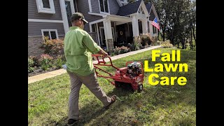 How To Fix Your Ugly Lawn This Fall | Ft Jake The Lawn Kid