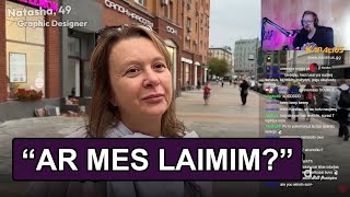 Ar Rusai Galvoja, Kad Jie Laimi? 1420 Gatvės Interviu | Karalius Reaguoja