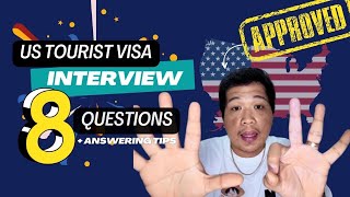 US Visa Interview Questions that Got Me APPROVED + Answering Tips | Filipino/Tagalog 🇵🇭