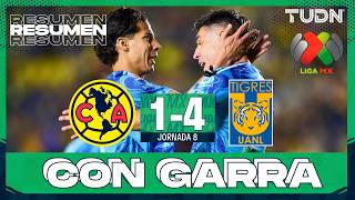 Highlights and goals - América 1-4 Tigres | Liga MX - Matchday 8 CL2026 | TUDN