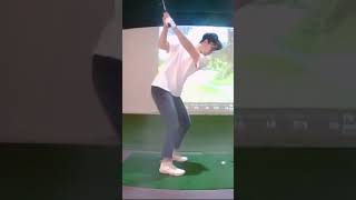 실내 연습장 필수 스킬!!!                                #골프연습 #스윙 #스크린골프 #golf #golfswing #golfer #스크린