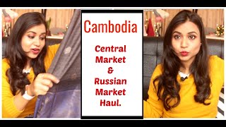 Cambodia Famous Central And Russian Market Haul || Shopping Haul