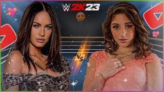 Megan Fox VS Abella Danger || WWE 2K23 | Prash Gaming