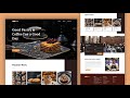 Create A Responsive Coffee/Cafe Website Using HTML CSS & JavaScript | Step-By-Step Tutorial