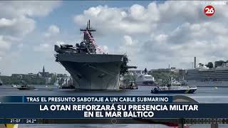 La OTAN reforzará su presencia militar en el mar Báltico