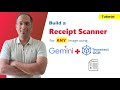 Build a fully functional Receipt Scanner with Tesseract OCR, Gemini AI and Python Tutorial