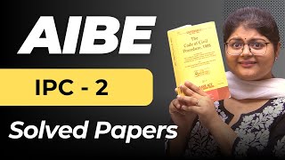 AIBE 19 Most Important Questions - IPC - Part 2