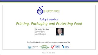 Printing, Packaging and Protecting Food