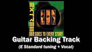 Extreme - Cupid's Dead / Guitar Backing track with Vocal (E Standard tuning)