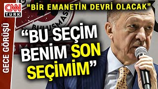 Erdoğan'ın "Son Seçim" Mesajı! Bakan Tunç: "3.Kez Adaylık Söz Konusu Olabilir" Stüdyoda Tartışıldı