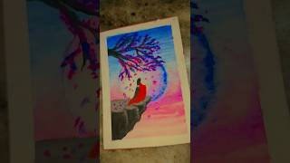 Beautiful art #art #watercolor #subscribe #shorts #youtubeshorts #like