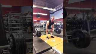 61yr Old Pulls 455lb Deadlift Single PR