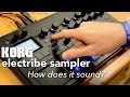 Korg Electribe Sampler 2 – How does it sound?