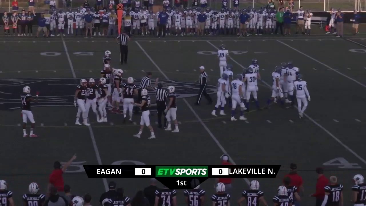 Eagan High School Football At Lakeville North - YouTube