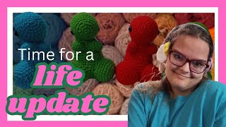 yap session with Rptreasureshop life update,  crochet podcast/ vlog ❤️❤️❤️❤️❤️❤️❤️