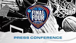 Press Conference: National Championship South Carolina vs. Iowa Pregame - 2024 NCAA Tournament