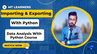 Importing and Exporting Data in Python - Tutorial #2 - Data Analysis with Python