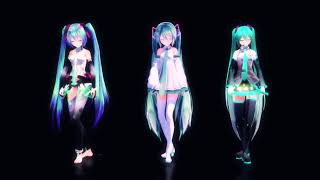 [MMD]　初音ミク　ワールドイズマイン