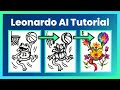 Realtime Canvas Transforms Sketches Into Art (Leonardo AI Tutorial)