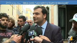 Carlo Sibilia (M5s): 'Lasciateci il tempo di sbagliare'