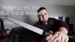 Yongnuo YN 360 LED Light Review: Hands On Full Test \u0026 Under 80 Bucks!