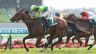 【重賞】第56回函館2歳S実況[優勝馬　サトノカルナバル　佐々木大輔騎手]