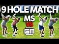 Most Intense Match We've Played | Matt & Stephen VS. Micah & Garrett - 9 Hole Scramble