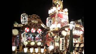 平成24年度八坂神社大祭　熊谷うちわ祭　⑦（最終日引合せ叩き合い）