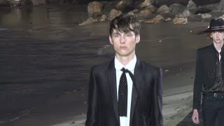 Saint Laurent dazzles with men's collection on Malibu beach | AFP