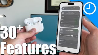 AirPods Pro 30+ Features & Settings | Complete USer Guide!