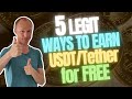 5 Legit Ways to Earn USDT/Tether for Free (Earn Daily Passively)