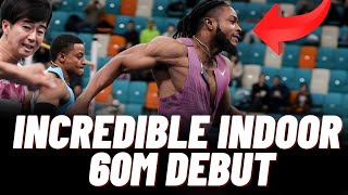 Astana 60M Final Kishane Thompson Big Win Indoor Debut