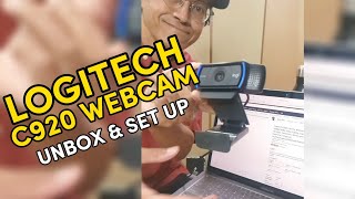 Logitech C920 Pro HD Webcam Unboxing and Set Up