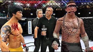 UFC 4 | Bruce lee vs. Marly Tiger - EA sports UFC 4 - CPU vs CPU epic
