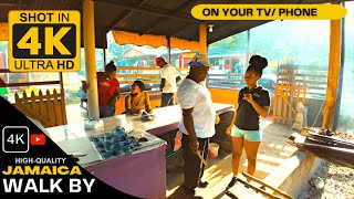 ✔️(BEST JERK SPOT) Boston Jerk Center In Portland Jamaica 4k 2022 #jamaica #viral #Trending #food